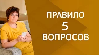 [#Вопросктатьяне] I Правило 5 вопросов определения целевой аудитории