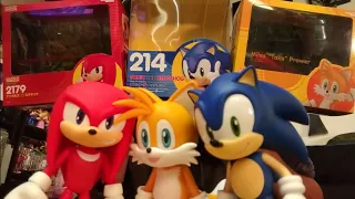 UNBOXING Sonic, Tails, and Knuckles Nendroids!!