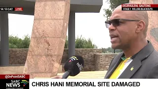 Chris Hani memorial site damaged: Abongile Dumako reports