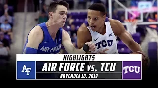 Air Force vs. TCU Basketball Highlights (2019-20) | Stadium