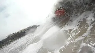 barrel at salt creek go-pro hero