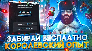 ЗАБИРАЙ БЕСПЛАТНО КОРОЛЕВСКИЙ ОПЫТ ЗИМНЕГО ПРОПУСКА 2024 в GTA 5 RP / MAJESTIC RP