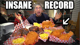 TRYING TO BEAT A FAMOUS ALL YOU CAN EAT FRIED CHICKEN RECORD (Filipino Fried Chicken)