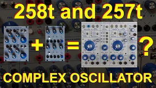 5 "complex oscillator" tricks with the 258t & 257t - Buchla & Tiptop Audio