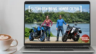 Honda CB750 Hornet & Suzuki GSX-8S teszt - Motor&Verda