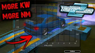How to Get More Power by Dyno Tuning your car in Need for Speed Underground 2