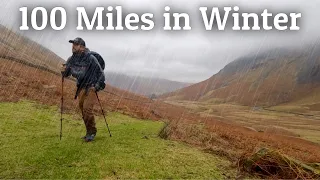 Hiking & Wild Camping in Winter | The Tour of the Lake District - 100 Mile Hike (Part 2)