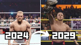 I Booked the Next 5 Years of Ilja Dragunov's WWE Career (WWE 2K24)