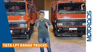 Tata LPT Range Trucks | Fuel Efficient and Versatile | Quick Look | Motoroids