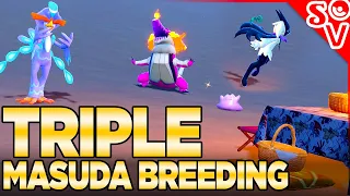 Triple Masuda Breeding in Pokemon Scarlet and Violet