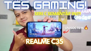 GAMING TEST Realme C35 Indonesia, Seri C Sudah Mulai SERIUS! || GADGET REVIEW #76