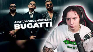 FOLLENTASS СМОТРИТ Arut, MORGENSHTERN - BUGATTI (Official Video, 2022) | РЕАКЦИЯ