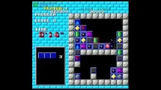 Puzznic (1990, PC-Engine) - Arcade Mode [480p]