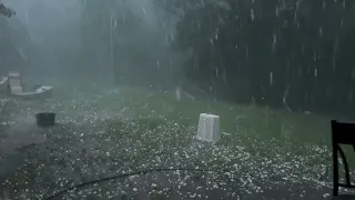 June hail storm in Arkansas