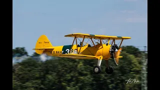 ✈️ Planespotting LIVE TEIL 2: Flugshow Stearman Doppeldecker vom Flugplatz Bienenfarm