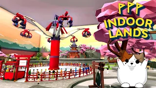 *First Look* Building An Indoor Theme Park! | Indoorlands | Simulator Gameplay