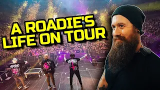 [ROADIE VLOG #1] Traveling to Europe & First Two Shows w/ Electric Callboy