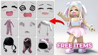 HURRY! GET ROBLOX FREE ITEMS & FACES 😱🥰