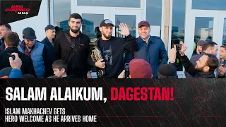 UFC champion Islam Makhachev gets hero welcome in Dagestan following UFC 280 title win