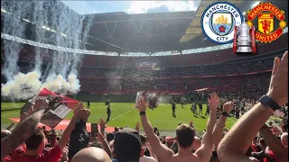 THE MOMENT Manchester United WIN the FA CUP & THE MANCHESTER DERBY | 25.5.24