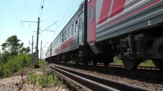 ЭП1М-446 с поездом №19 Ростов-на-Дону — Москва