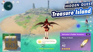 Secret Island Genshin Impact Hidden Quest  [Time and the wind]