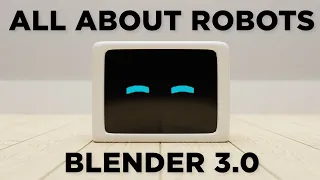 Cute Robot in Blender | Easy Step By Step Tutorial