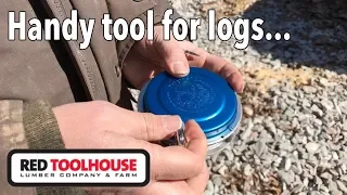 How we use a logger's tape on the homestead