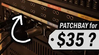 How I Built My Home Studio Patchbay for Cheap