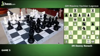Danny Rensch vs Maxime Vachier-Lagrave Giant Bullet Chess: Game Five