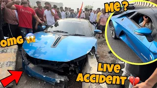 Live Accident Of Dc Avanti 🥺On Independence Day 💔 Total Loss Supercar