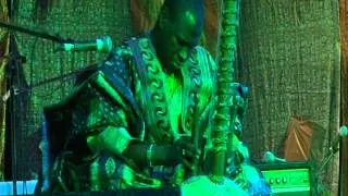 Madou Sidiki Diabate' , Mangey Khan and the Barmer Boys at the Amarrass Desert Music Festival 2011