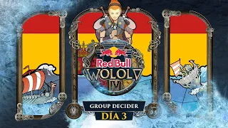 GROUP DECIDER | con @marioovalle y @NachoAoE | Red Bull Wololo IV día 3