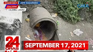 24 Oras Express: September 17, 2021 [HD]