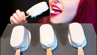 ASMR: Double-Layer Coconut Ice Cream Bars | Creamy Mouth Sounds 🍨 ~ Relaxing [No Talking|V] 😻