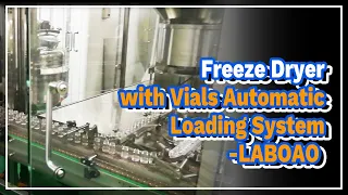 Freeze Dryer with Vials Automatic Loading System - LABOAO