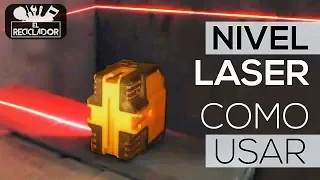 #64 Nivel laser - como usar