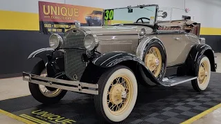 1930 Ford Model A Roadster w/ Rumble Seat | For Sale $39,900