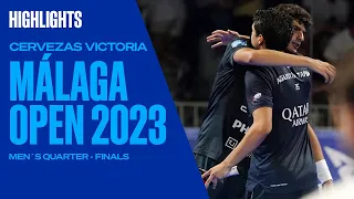 Quarter - Finals highlights Coello/Tapia Vs Garrido/Rico Cervezas Victoria Málaga Open 2023