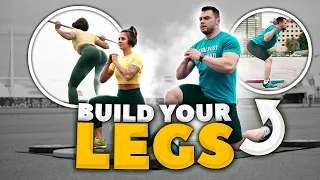 LEG STRENGTH Training Program / My Weightlifting workout for legs / TOROKHTIY / Session #1