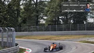 RICCIARDO HAPPY TEAM RADIO AFTER FINISHING P3 IN THE SPRINT RACE | Italian GP 2021