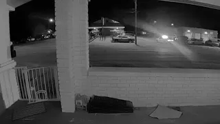 Doorbell camera of shootings at Club Paradise