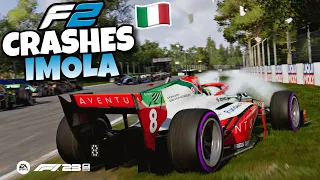 REALISTIC F2 CRASHES IMOLA!