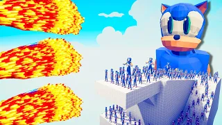 100x SONIC + 3x GIANT SONIC vs 2x EVERY GOD  |  Totally Accurate Battle Simulator