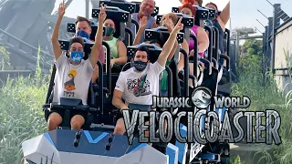 I RODE THE VELOCICOASTER | Full Ride Queue | My REVIEW of the ride!