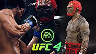 BRUCE LEE vs New GANON （厄災再び／The Legend of Zelda）EA SPORTS UFC4