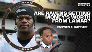 Lamar Jackson has to do better! - Stephen A. reacts to the Ravens' loss to the Steelers | First Take