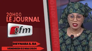 JT Français 20h du 03 Mai 2024 présenté par Dieynaba Seydou Ba