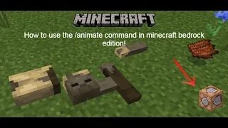 Minecraft: New /PlayAnimation Command In Minecraft Bedrock Edition! (PS4/XBOX Edition)