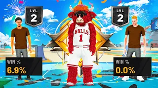 Carrying LOW LEVEL NOOBS to their 1st WINS as a LEGEND MASCOT (HILARIOUS😂)